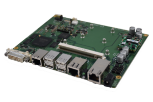 Custom Full HD video receiver board with Ethernet decompression for medical applications