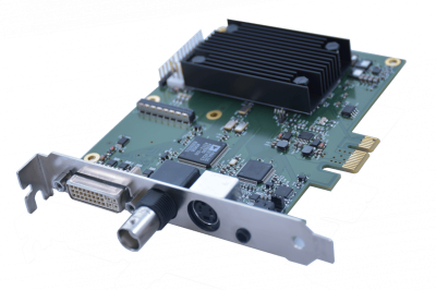 Enciris LT-102 PCIe video capture card with H.264 hardware encoder supporting SD to Full HD inputs