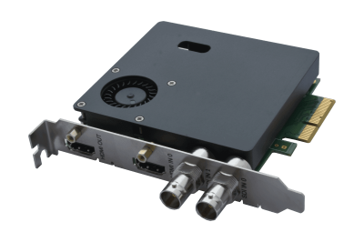 Enciris LT-313 hybrid SDI and HDMI 4K video capture card PCIe frame grabber for multi-source video acquisition